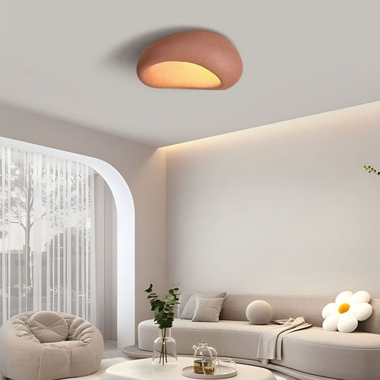 Lámpara de Techo Minimalista Japonesa Silenciosa Crema Moderna - Image 2
