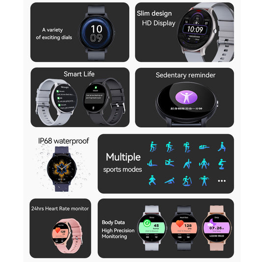 Reloj Inteligente Deportivo con Monitor de Presión y Oxígeno - Image 2