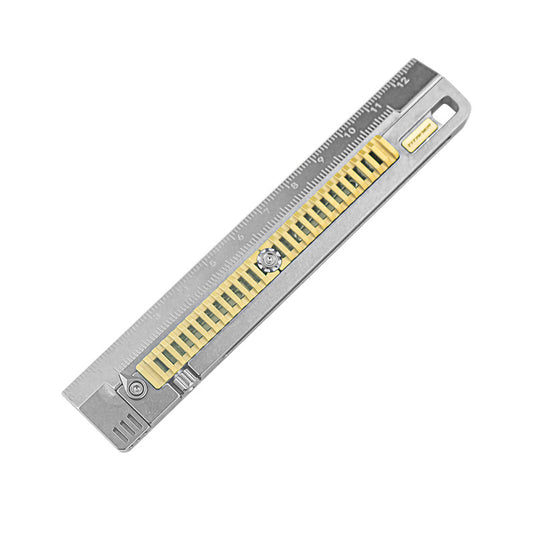 Regla Recta de Aleación de Titanio EDC Premium - Image 2