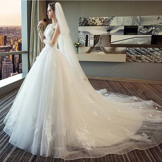 Elegante Corpiño Blanco de Encaje sin Tirantes - Image 2