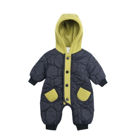 Mameluco Acolchado para Bebé con Forro Polar - Traje de Salida Grueso y Cálido - Image 2