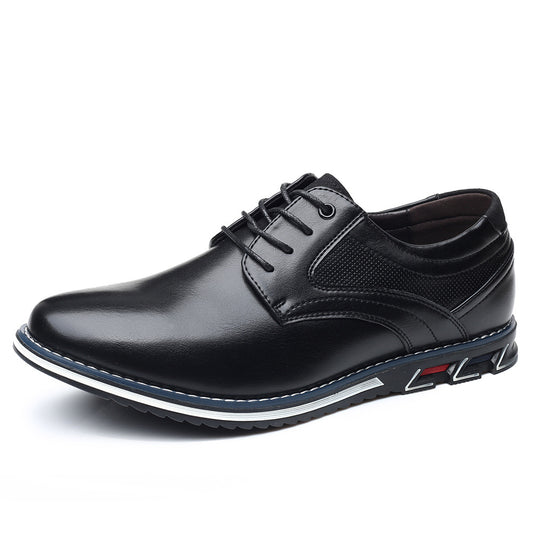 Zapatos Casuales de Cuero Suave con Suela Flexible para Hombre - Image 2
