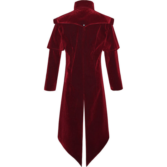 Chaqueta Gótica Retro de Cuello Alto - Estilo Halloween Otoño Invierno - Image 2