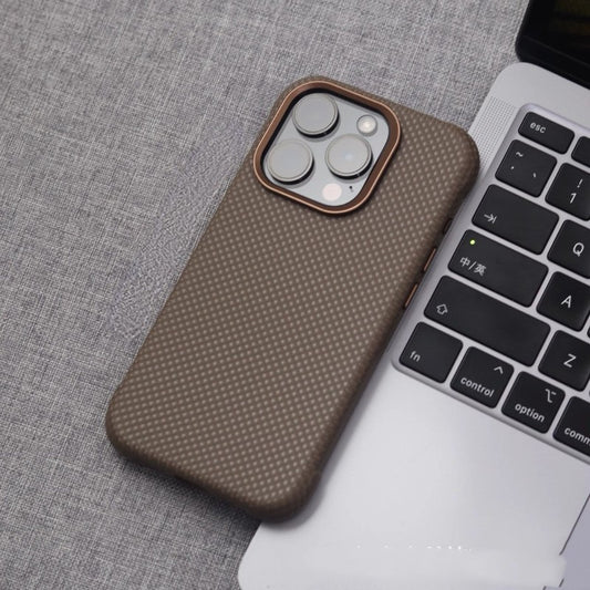 Funda Magnética de Cuero Texturizado para Móvil - Image 2
