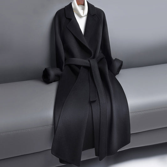 Abrigo de Lana para Mujer - Elegancia Invernal Little Man - Image 2