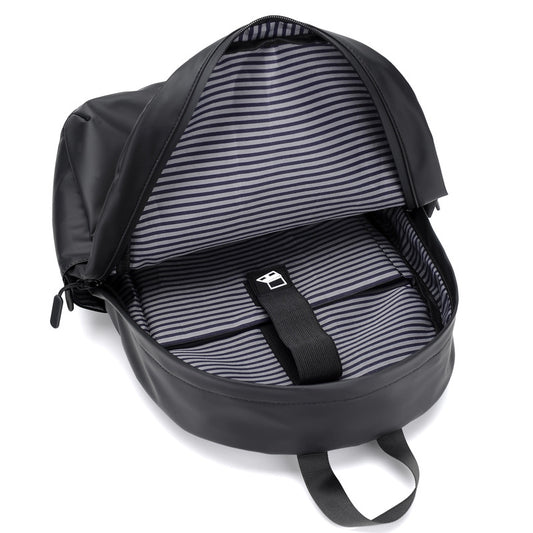 Mochila de Gran Capacidad Minimalista en Colores Sólidos - Image 2