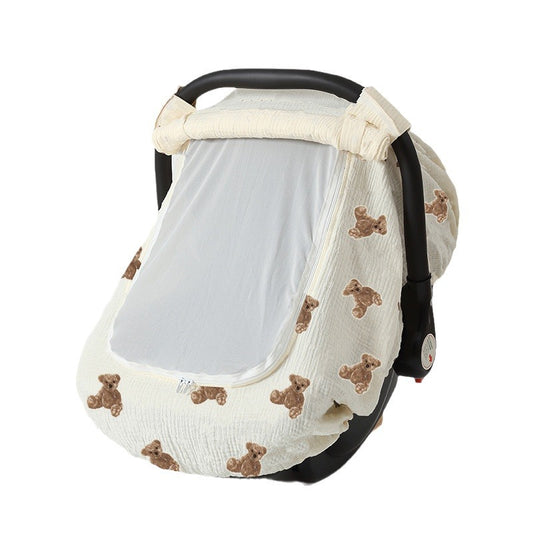 Protector de Coche para Bebé con Aislamiento Térmico y Protección contra el Viento - Image 2