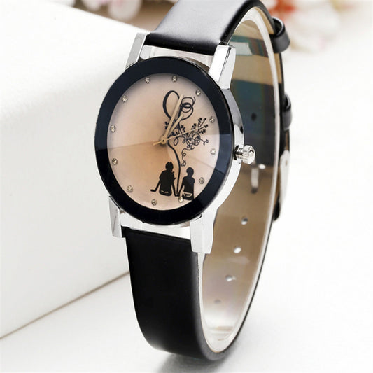 Reloj Elegante para Mujer con Correa de Cuarzo Brillante Minimalista - Image 2
