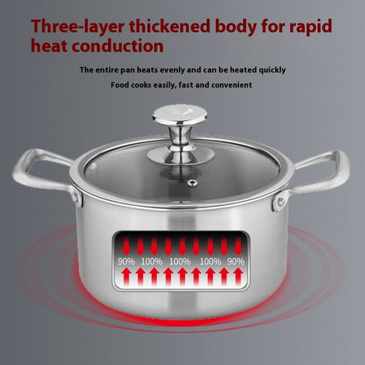 Olla para Sopa Titanio Puro Lujo Ligero sin Recubrimiento - Image 2