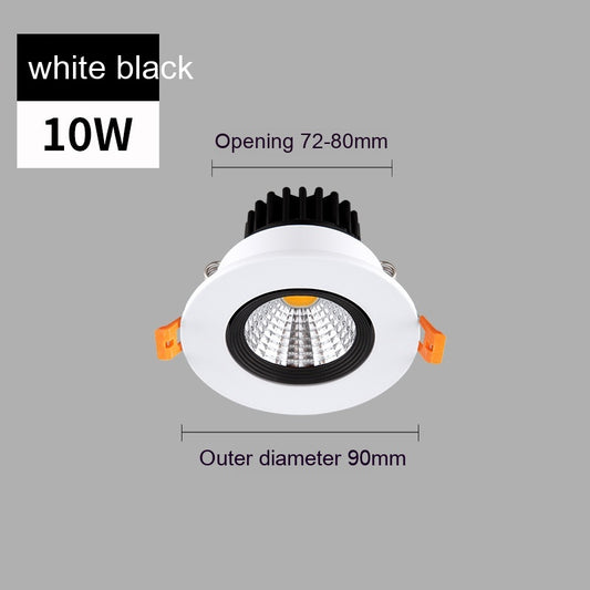 Foco LED Empotrable Antideslumbrante con Luz Variable y Tres Colores - Image 2