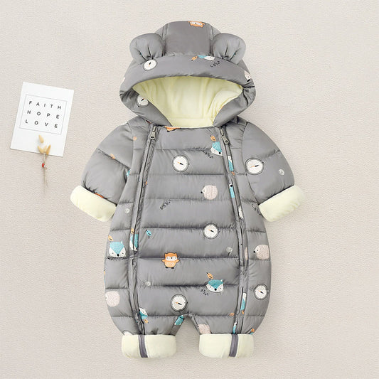 Pijama Infantil de Invierno con Forro Polar Grueso - Image 2