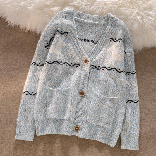Cardigan Suelto de Punto Cómodo para Mujer - Image 2
