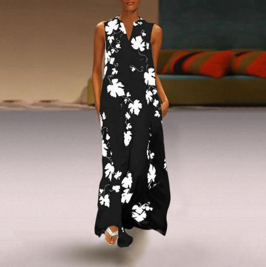 Vestido Casual Mariposa sin Mangas - Image 2
