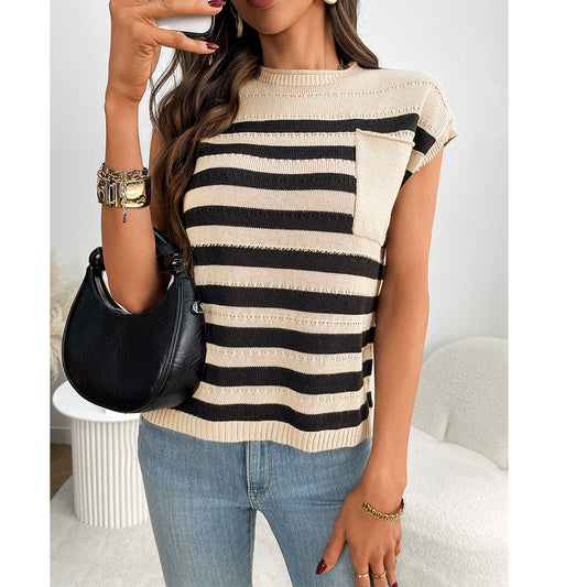 Blusa Clásica de Manga Corta para Mujer - Image 2