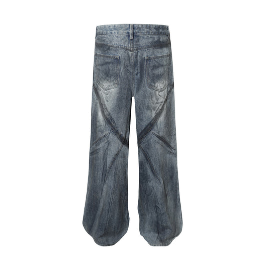 Pantalones Vaqueros Vintage Personalizados con Lavado Desgastado - Image 2