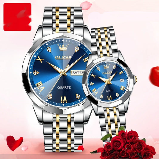 Reloj de Cuarzo para Parejas - Regalo Perfecto para San Valentín - Image 2
