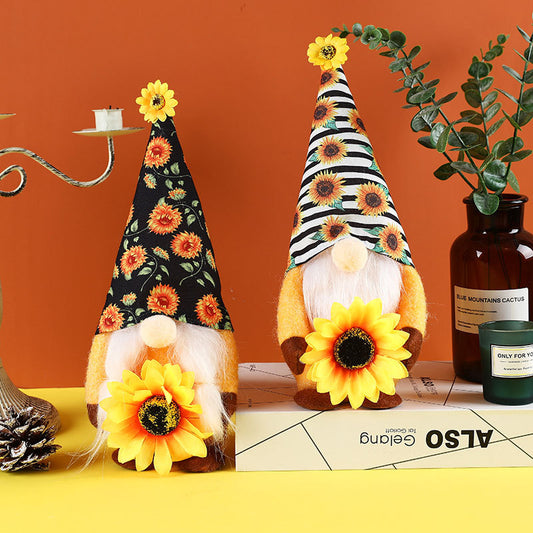 Muñeca Decorativa Festival de Girasoles para Ventana - Image 2