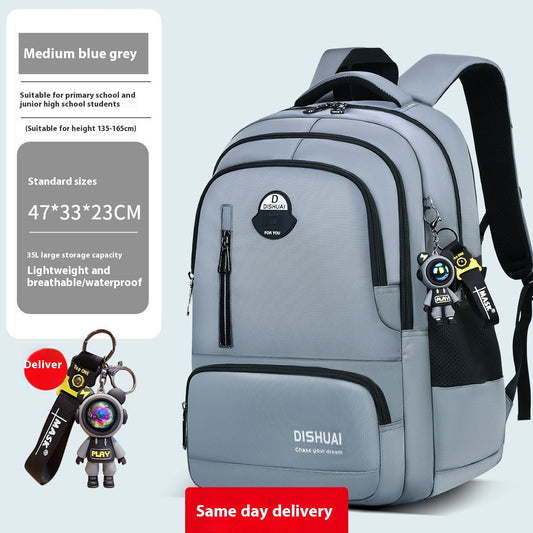 Mochila Escolar Grande para Niños - Ligera y de Alta Capacidad - Image 3