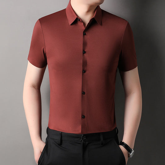 Camisa Tencel sin Planchado Anti-arrugas para Hombre - Image 2