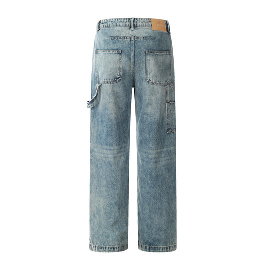 Pantalones Vaqueros Holgados para Hombre - Corte Recto Casual - Image 2