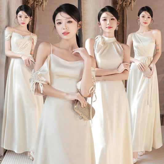 Vestido de Champagne Nicho Lujo para Verano - Image 2