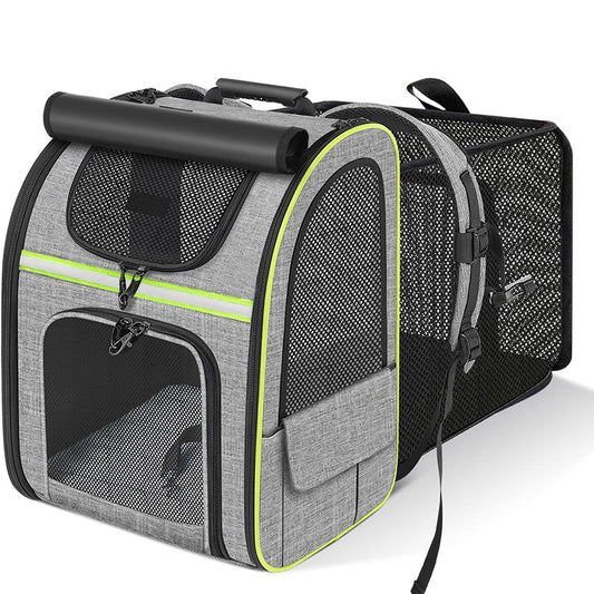 Mochila Transportadora para Gatos con Bolsa Extensible - Image 2