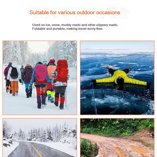 Crampones de 8 Puntas Antideslizantes para Escalada en Hielo y Nieve - Image 2