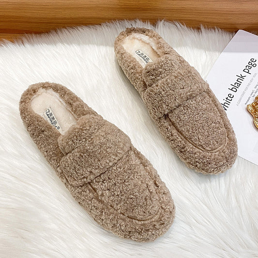 Zapatos Cálidos Acolchados de Terciopelo para Mujer Talla Grande - Image 2