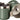 Perfect Brew Pour over Set | 12 Oz Camp Mug with Lid Included | Drip Coffee Maker with Reusable Filter | Insulated Stainless Steel | Bpa-Free | Hammertone Green - Tekeno