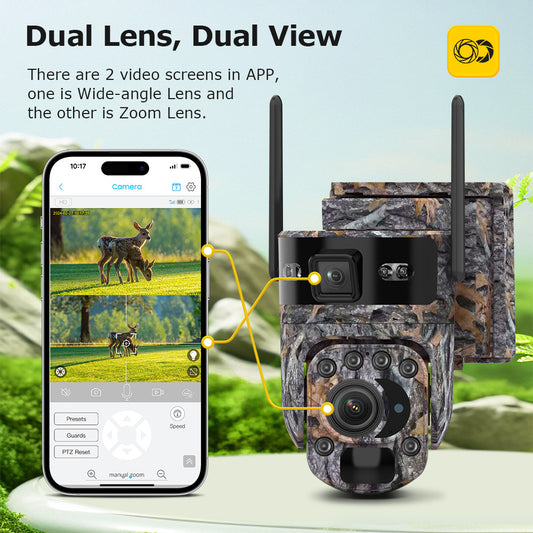 Cámara Solar de Vigilancia 4G con Zoom 20x y Resolución 6MP - Image 2