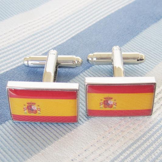 Gemelos Bandera España para Traje de Negocios - Image 2