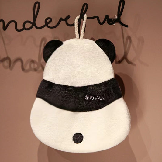 Toalla Infantil de Microfibra Coral con Diseño Panda y Abeja - Image 2