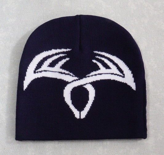 Gorro de Lana con Astas Tejido - Diseño Navideño Trendy - Image 2
