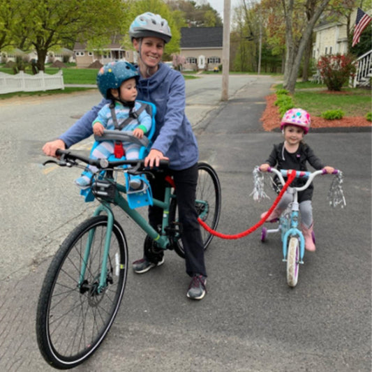 Cuerda Elástica de Tracción para Bicicleta Infantil - Sistema Padre-Hijo - Image 2