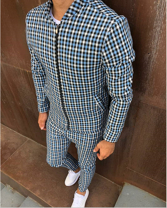 Conjunto Deportivo Slim Fit con Chaqueta y Pantalón Largo - Image 2