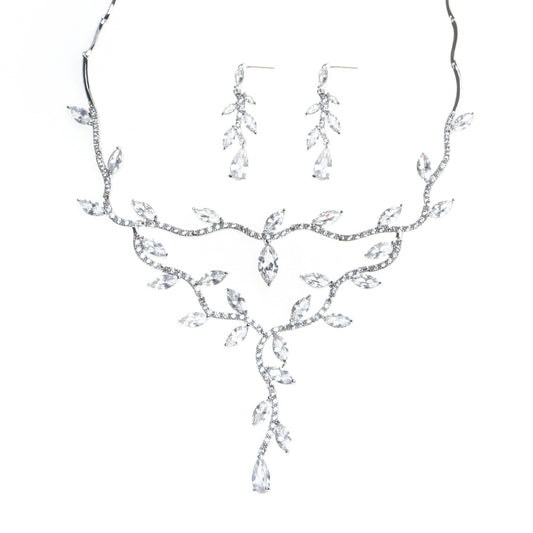 Conjunto de Collar Novia Circonita Estilo Europeo y Americano - Image 2