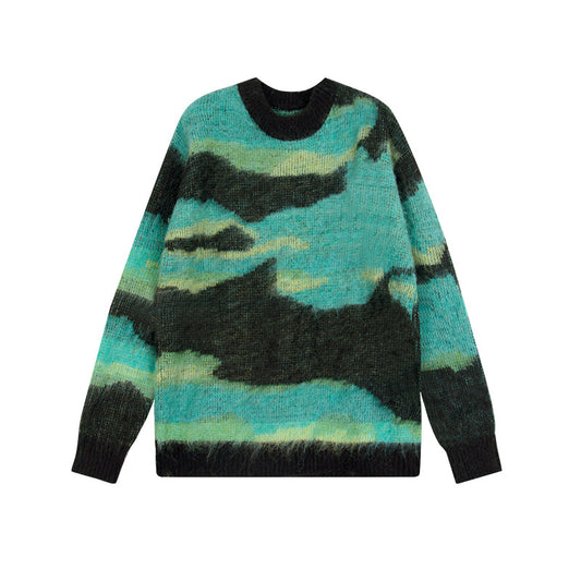 Cardigan Ligero a Rayas con Cuello en V - Perfecto para Primavera y Otoño - Image 2
