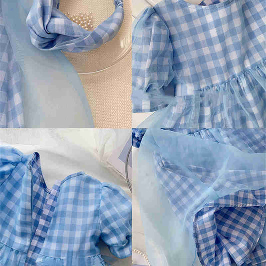 Vestido de Gasa para Niña - Falda Princesa Elegante - Image 2