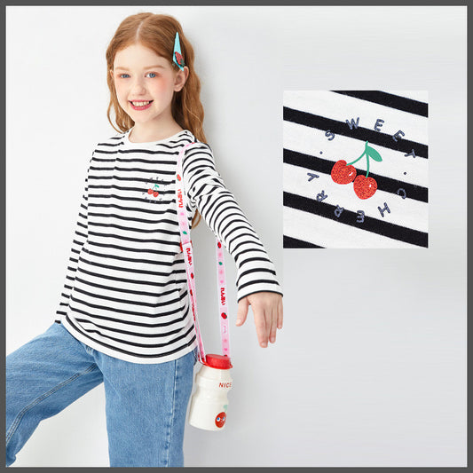 Camiseta Manga Larga para Niñas - Algodón Suave Base Layer - Image 2
