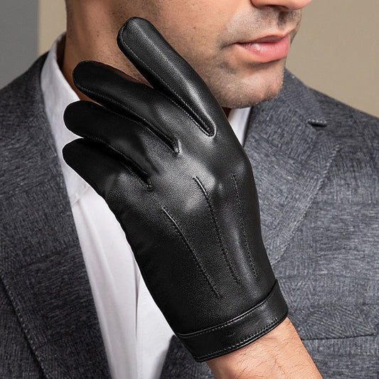 Guantes de Cuero Genuino Oveja - Corte Fino para Hombre - Image 2