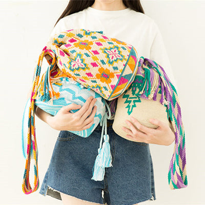 Bolsa de Hilo de Algodón para Crochet y Tejido DIY