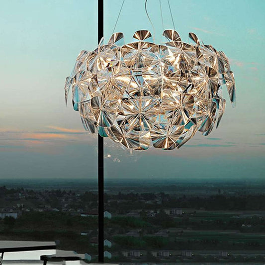 Lámpara Colgante Manzana LED Acrílica para Sala de Estar - Image 2