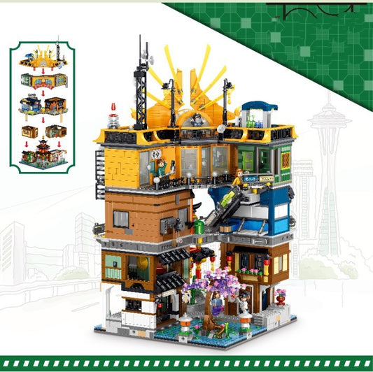 Bloques de Construcción Inteligentes para Niños - Temática Hong Kong - Image 2