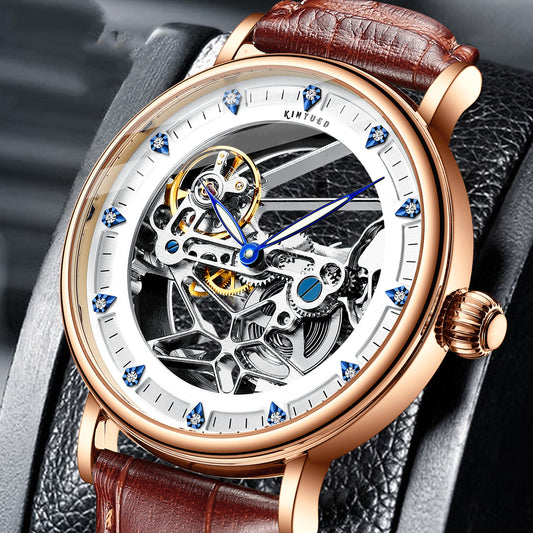 Reloj Automático para Hombre Resistente al Agua con Esfera Luminosa - Image 2