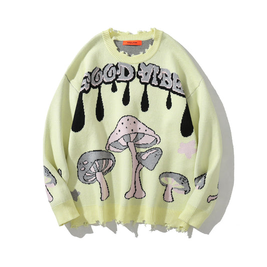 Suéter Urbano Casual con Estampado - Pullover Tejido Cómodo - Image 2