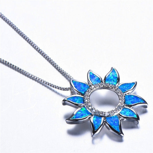 Colgante Girasol Azul - Image 2