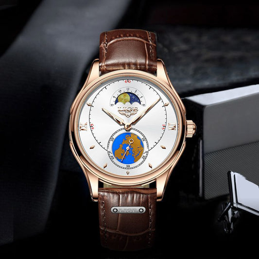 Reloj de Cuarzo Ejecutivo Resistente al Agua con Diseño Personalizado - Image 2