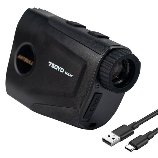 Telémetro Láser Golf Recargable con Vibración y Bandera Telescópica - Image 2