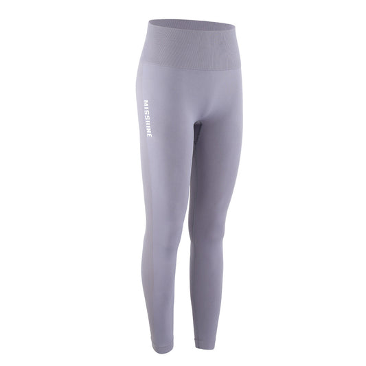 Pantalones Deportivos Ajustados de Cintura Alta con Elástico Transpirable - Image 2