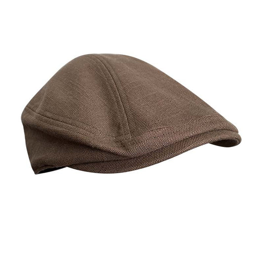 Boina Vintage de Lino Transpirable con Visera - Unisex Primavera Verano - Image 2